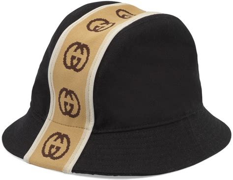 gucci hat with stripe down middle|gucci hats and gloves.